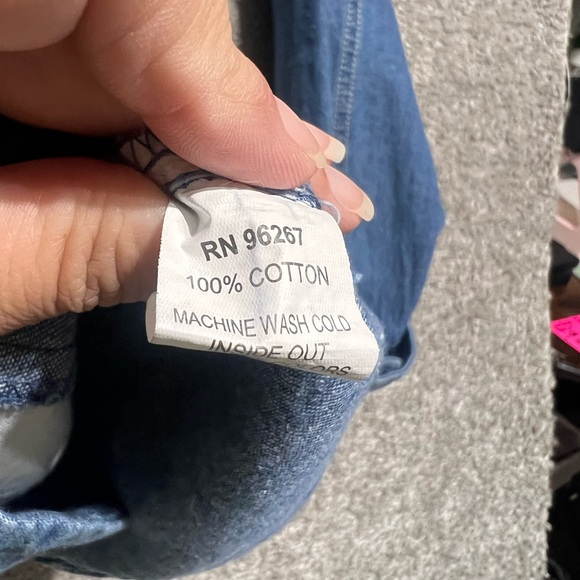 Turtle Bay New York Woman’s Button Down Jacket Shirt Denim Jean Size Small - Picture 5 of 9